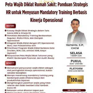 Peta Wajib Diklat Rumah Sakit: Panduan Strategis HR untuk Menyusun Mandatory Training Berbasis Kinerja Operasional