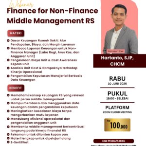 Finance for Non-Finance Middle Management Rumah Sakit