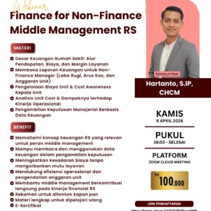 Finance for Non-Finance Middle Management Rumah Sakit