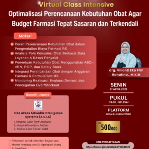 Optimalisasi Perencanaan Kebutuhan Obat Agar Budget Farmasi Tepat Sasaran dan Terkendali